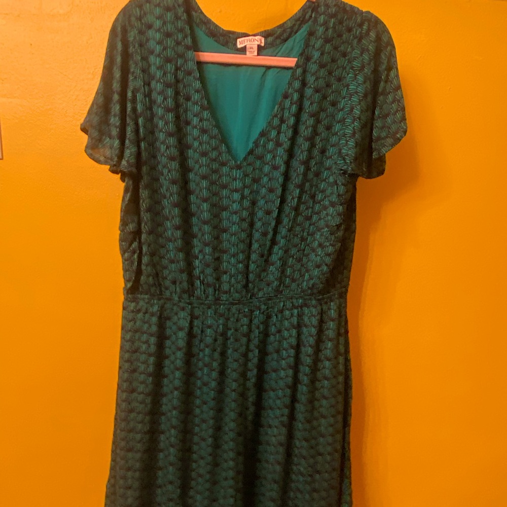 XL patterned dress from Merona